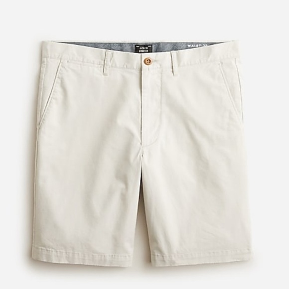 J crew 9” stretch chino shorts stone - Picture 1 of 2